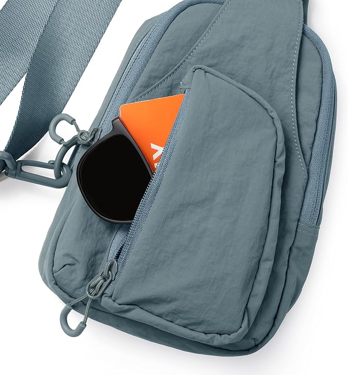 ODODOS Daily Sling Bag with Adjustable Straps Crossbody Chest Bag Lightweight - Image 4
