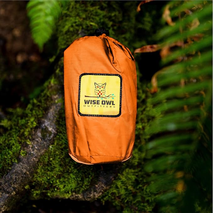 Wise Owl Outfitters Hammock Rain Fly – Waterproof Camping Tarp Cover - Image 9