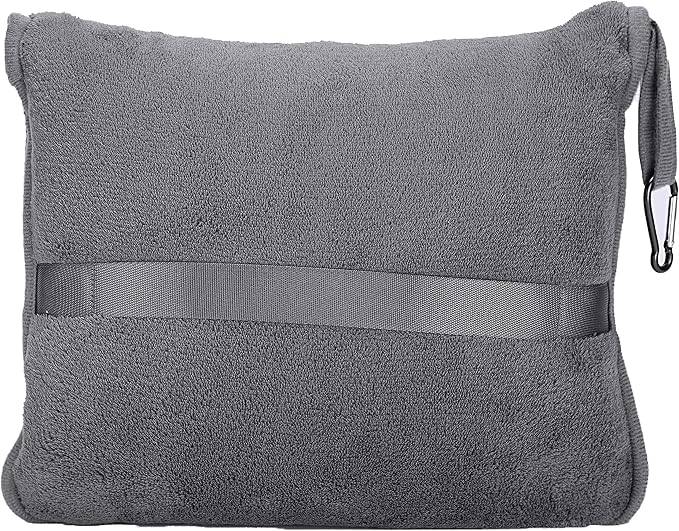BlueHills 2-Pack Premium Soft Travel Blanket Pillow Airplane Blanket in Soft - Image 8