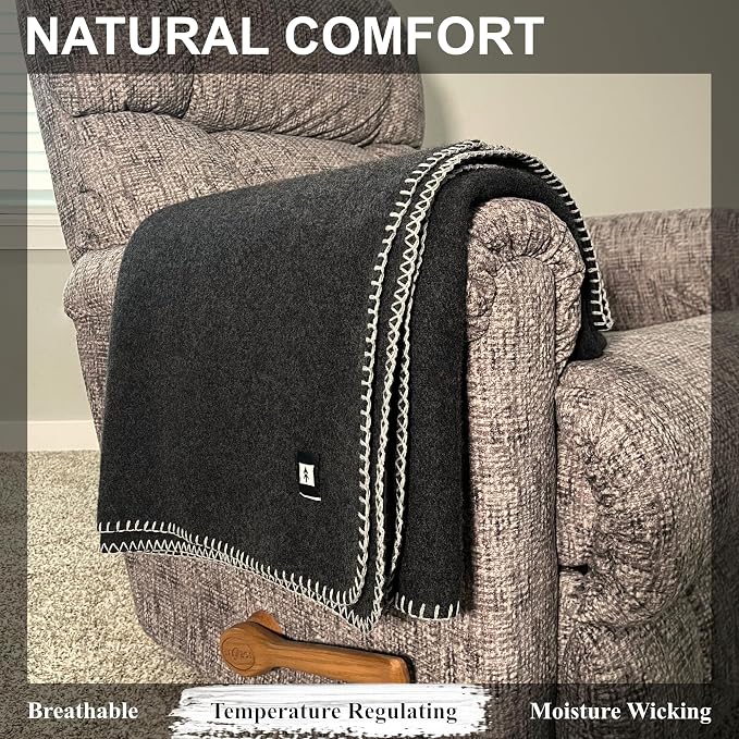EKTOS 100% Virgin Wool Blanket - Image 4