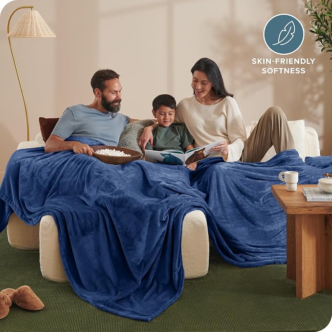 Bare Home Fleece Blanket - Image 7