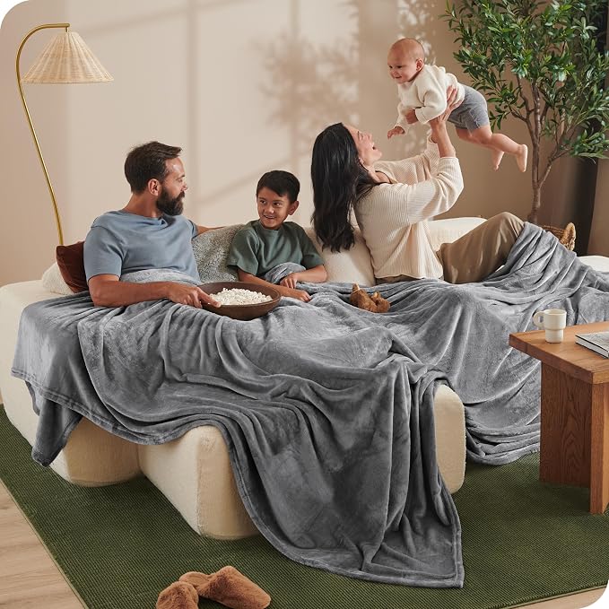 Bare Home Fleece Blanket by BareHome