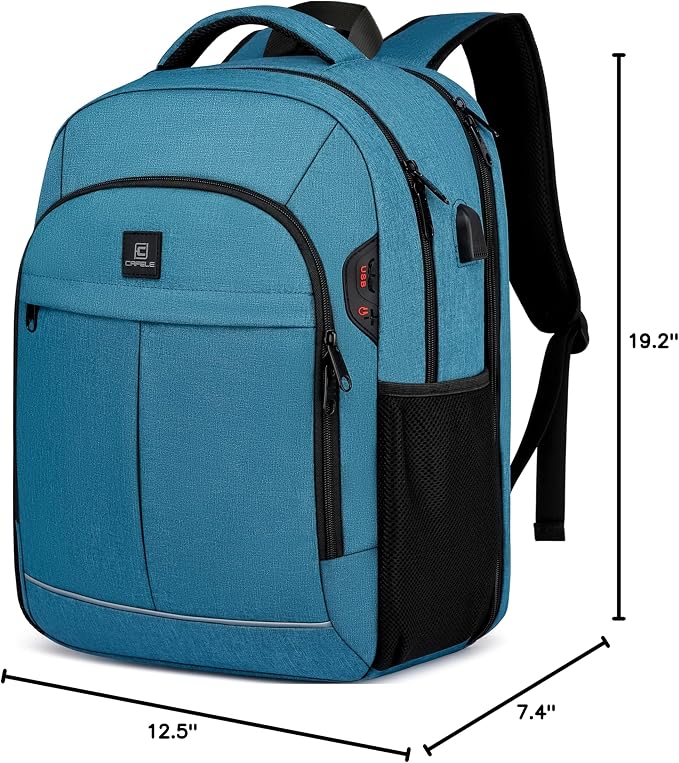 Backpack, Bookbag for Men and Women, 17.3 inch TSA Water Resistant Business - Image 8