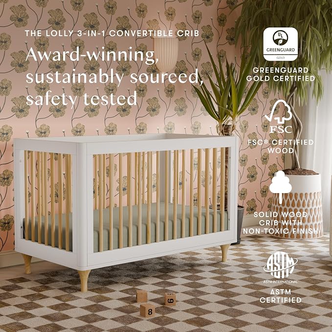 Babyletto Lolly 3-in-1 Convertible Crib - Image 2