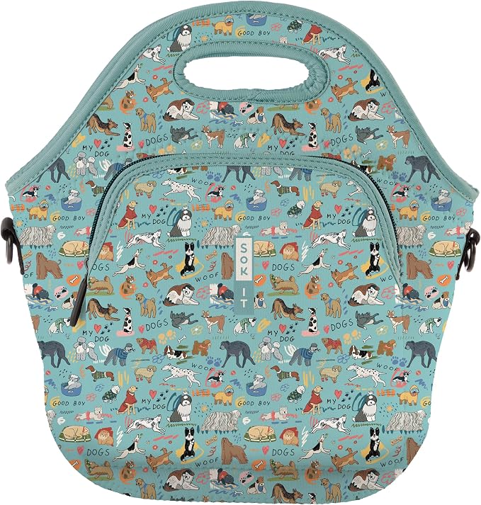 Sok It LunchTote Zippered Bag Insulated Neoprene Caddy by SokIt