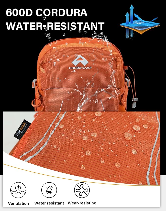 Pioneer Camp Hiking Backpack 22L Small Hiking Hydration Gear Lightweight - Image 4