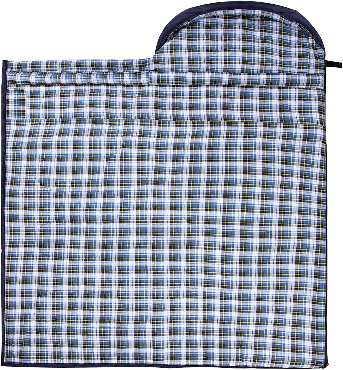 0 Degree Sleeping Bag 100% Cotton Flannel XXL - Image 6