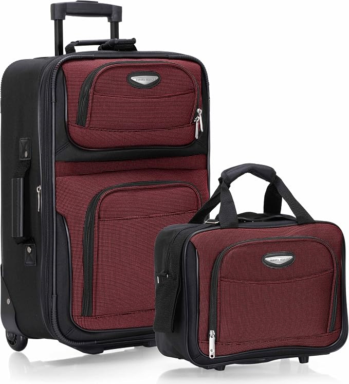 Travel Select Amsterdam Softside Expandable Rolling Luggage Set, 2-Piece by Travel+Select