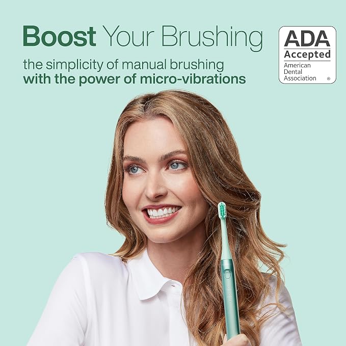 Aquasonic Icon ADA-Accepted Rechargeable Toothbrush | Magnetic Holder & Slim - Image 2