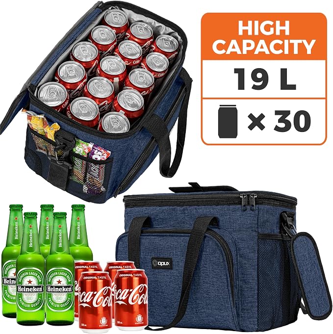 OPUX Soft Cooler Bag, Insulated Collapsible Lunch Cooler Tote - Image 2