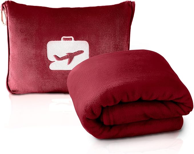 EverSnug Travel Blanket and Pillow by EverSnug