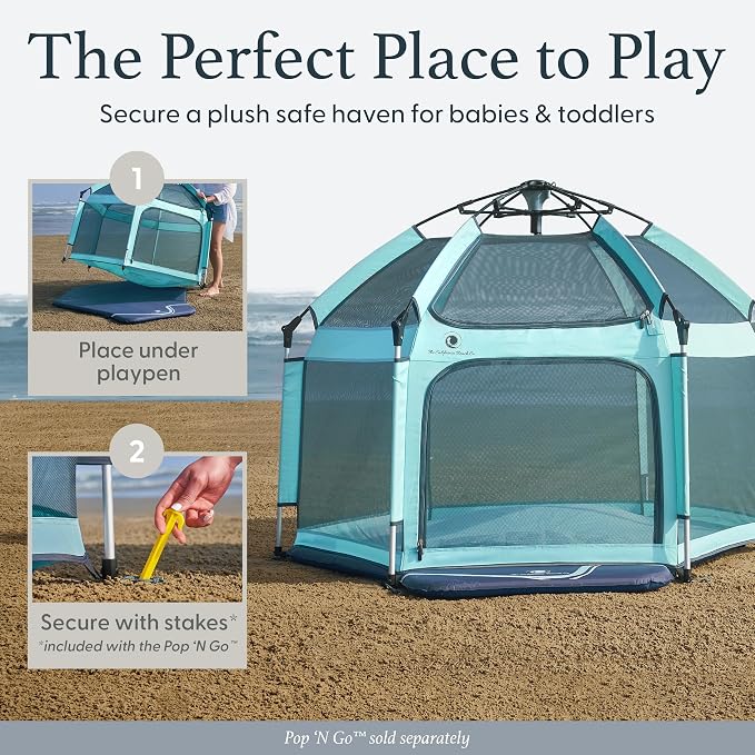 POP 'N GO PLAYPEN Baby Playmat for The Pop 'N Go Baby Playpen - Image 3