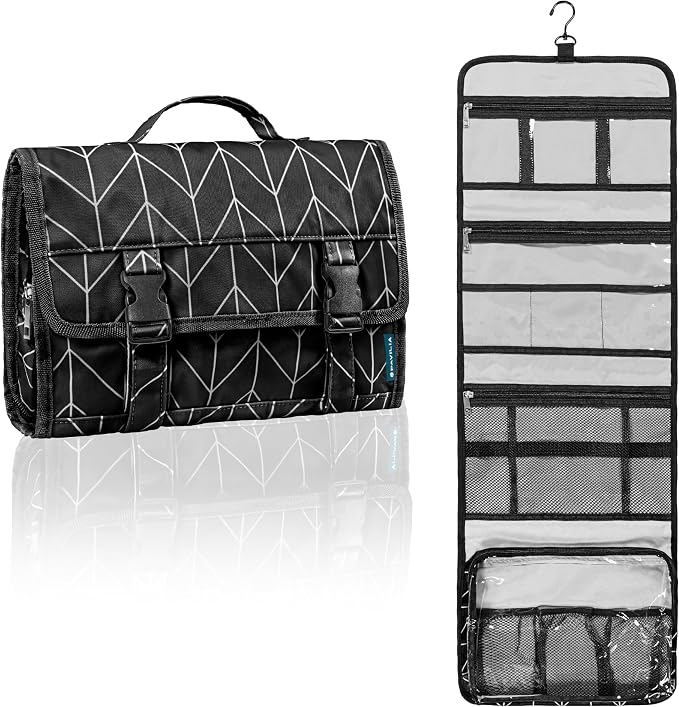 PAVILIA Travel Hanging Toiletry Bag by PAVILIA