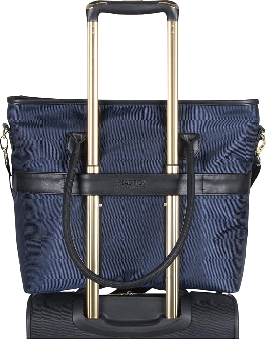 Kenneth Cole REACTION Chelsea Quilted Chevron 15" Laptop & Tablet Business Tote - Image 3