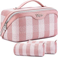 BOYATU Makeup Bag Travel Cosmetic Bag: 3 Pcs Set Portable Make up Bags by BOYATU