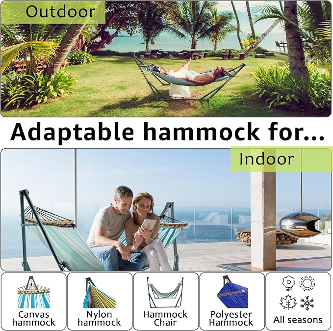 Tranquillo Sturdy Steel Hammock - Image 4