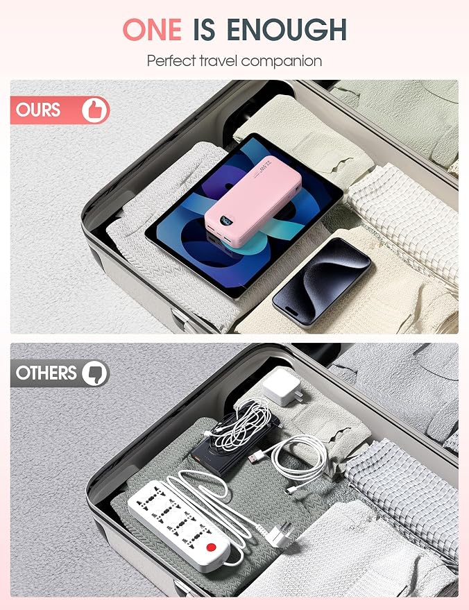 Portable Charger Power Bank, 20000mAh 22.5W USB C Fast Charging Power Bank - Image 7