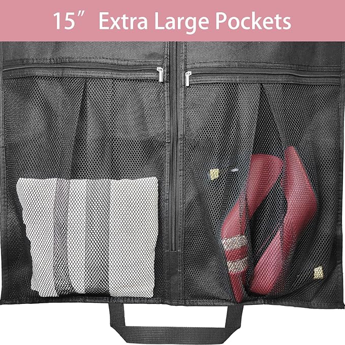 Dress Bags for Gowns Long, Dress Bags for Closet Storage and Traveling - Image 4