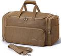 SHOWKOO Duffle Bag for Travel 60L Expandable Canvas Travel Bag Durable Vintage by SHOWKOO