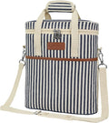 OPUX 3 Bottle Wine Carrier Tote, Insulated Leakproof Wine Cooler Bag, Wine by OPUX