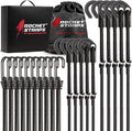 Rocket Straps - Ultimate Adjustable Outdoor Bungee Cord Assortment - Heavy Duty by RocketStraps