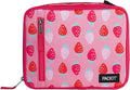 PackIt Freezable Classic Lunch Box, Sweet Strawberry, Built by PackIt