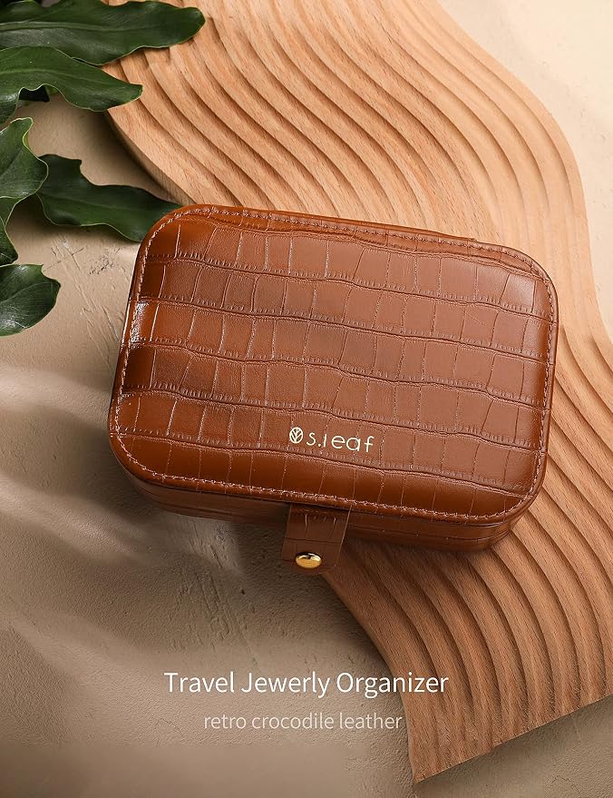 S.Leaf Travel Jewelry Organizer Travel Jewelry Boxes - Image 2