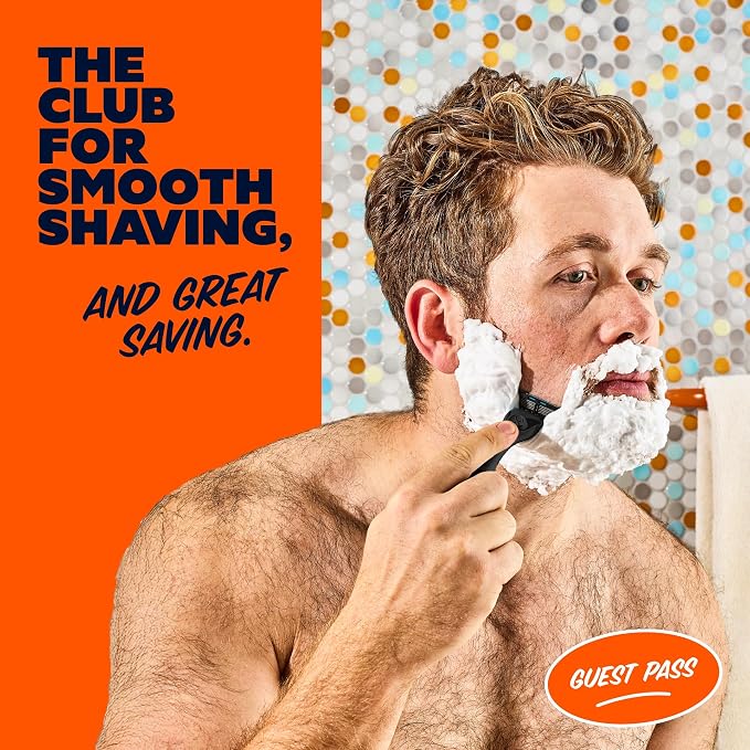 Dollar Shave Club | The Guest Pass Shave Set | 2 Swift Rinse Refill Cartridges - Image 4