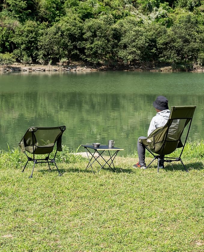 iClimb Ultralight Compact Camping Folding Beach Chair - Image 6