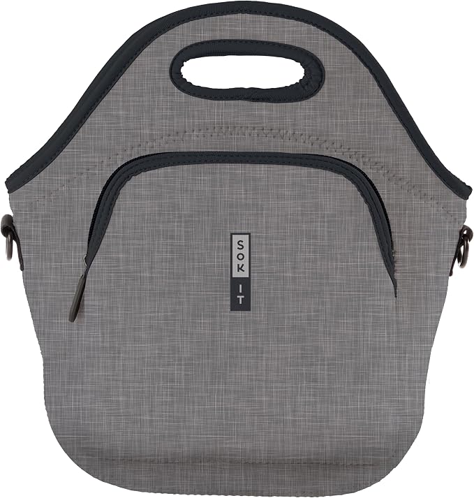 Sok It LunchTote Zippered Bag Insulated Neoprene Caddy by SokIt