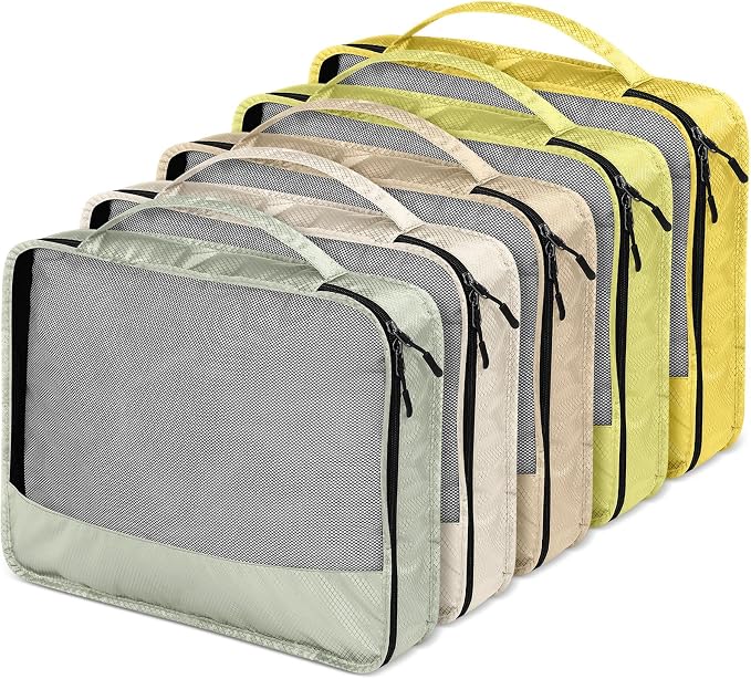 5 Pcs Packing Cubes for Suitcase Large Travel Cubes Carry on Luggage Organizer - Image 5
