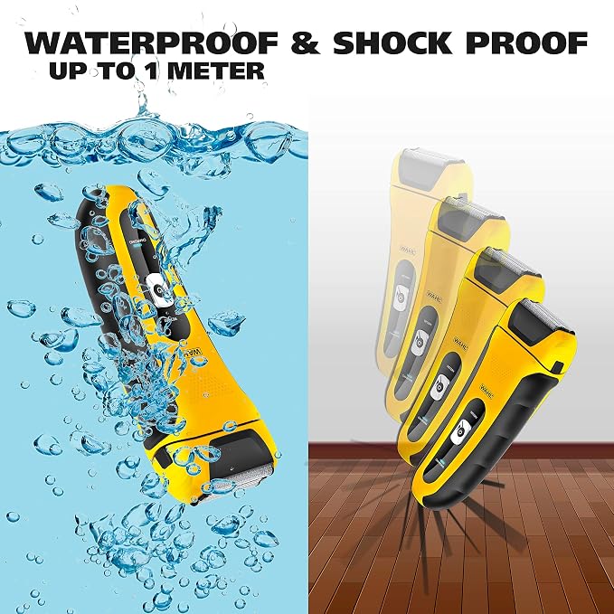 Wahl 7061-100 LifeProof Rechargeable WaterProof Wet/Dry Lithium-ion Shaver - Image 6