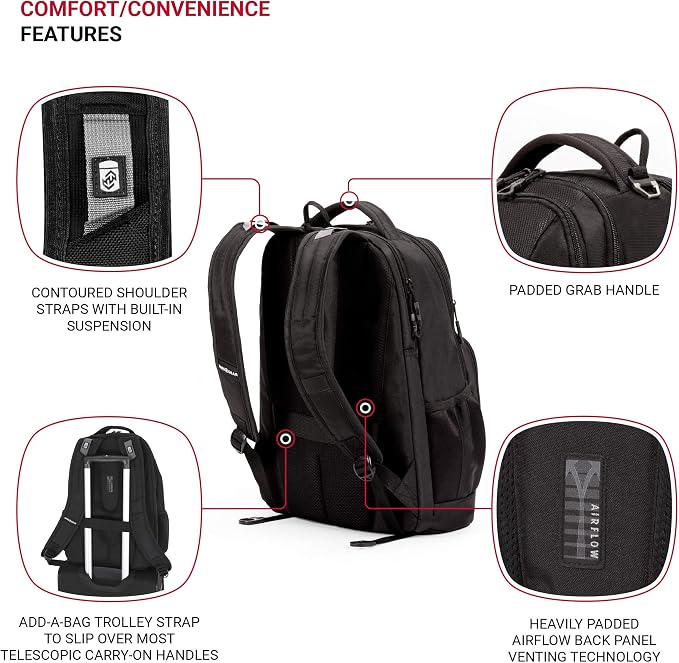 SwissGear 5698 Laptop Backpack - Image 2