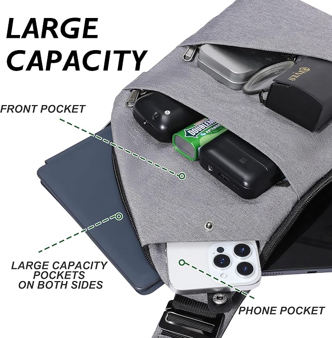 Anti Theft Crossbody Travel Bags - Image 4