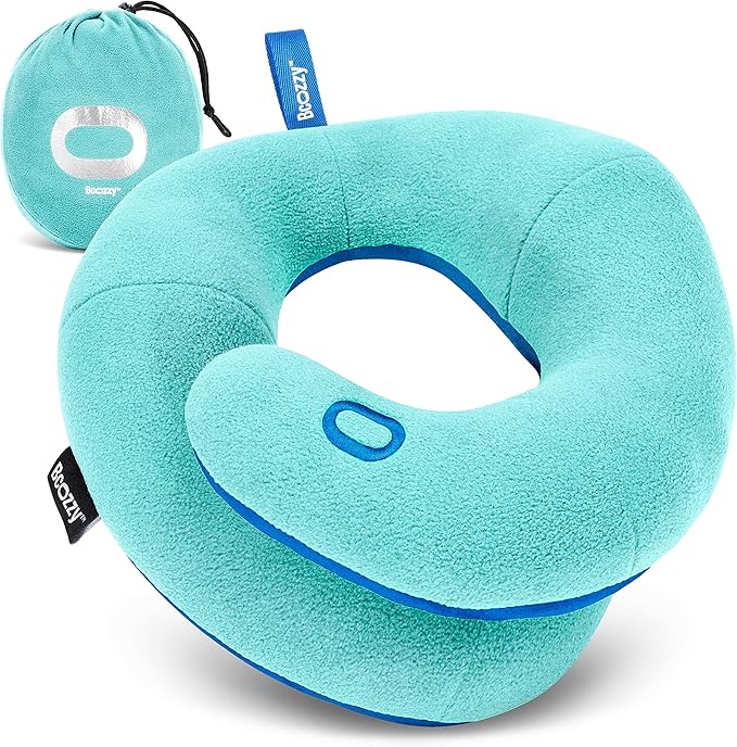 BCOZZY Kids Travel Neck Pillow – Patented Soft Child Pillow by BCOZZY