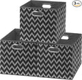 SIMPLE HOUSEWARE 13-Inch Collapsible Fabric Cube Storage Bin by SimpleHouseware