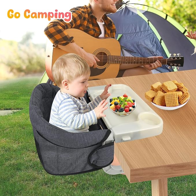 Hook on High Chair with Tray: High Chair - Image 8