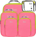 6 Set/3 Set Ultralight Compression Packing Cubes, Suitcase and Backpack Travel by SUITEDNOMAD