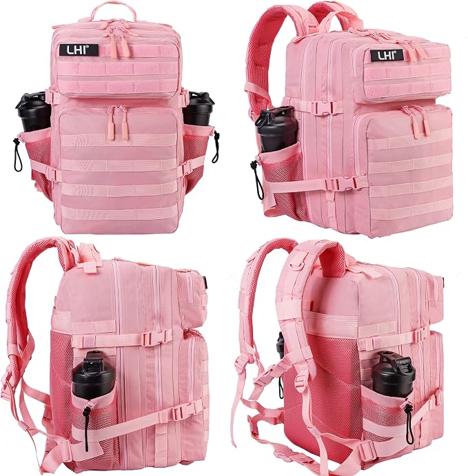 LHI Military Tactical Backpack for Men and Women 45L Army 3 Days Assault Pack - Image 2