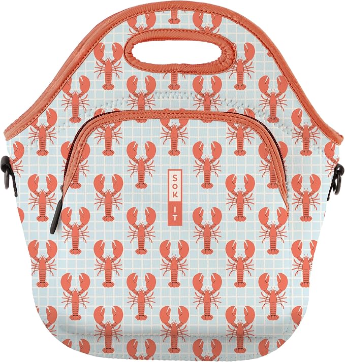 Sok It LunchTote Zippered Bag Insulated Neoprene Caddy by SokIt