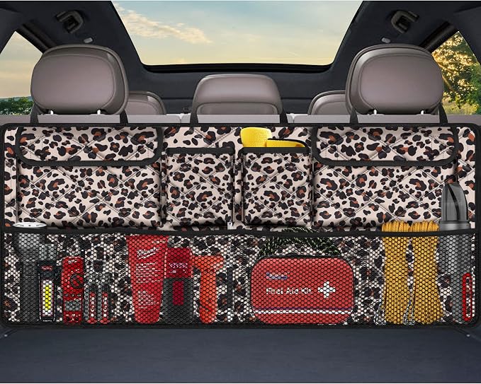 Car Trunk Organizer, Large Capacity Backseat Trunk Organizer, Collapsible Car by GuangzhouTailinTechnologyCo