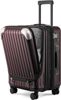 LEVEL8 Grace Carry on Luggage Airline Approved, 20 Inch Expandable Hardside by LEVEL8