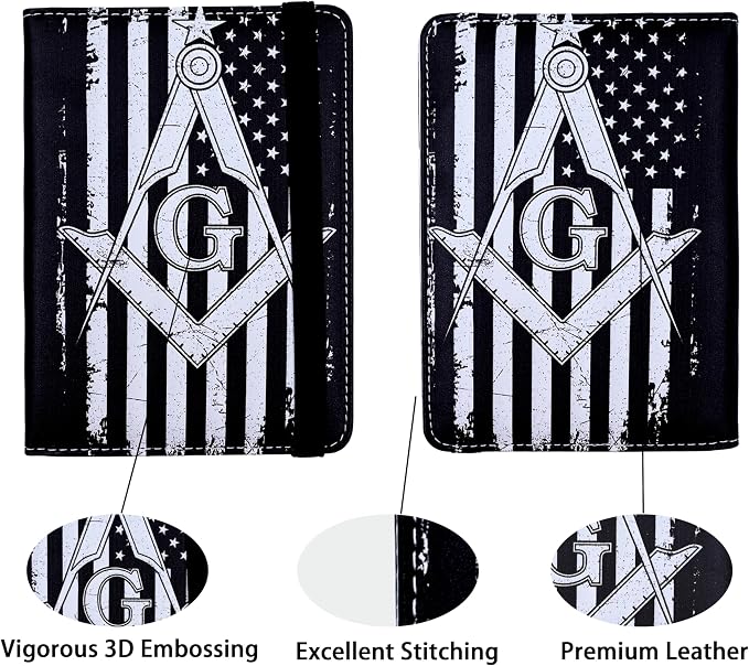 Passport Holder for Women and Men PU Leather Passport Cover for Travel - Image 2