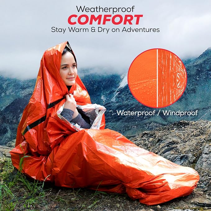 Emergency Sleeping Bag 3 Pack | - Image 4