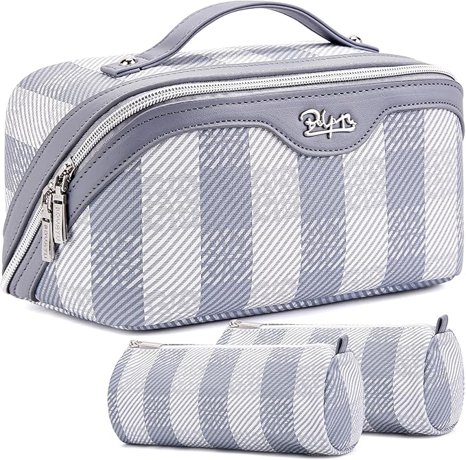 BOYATU Makeup Bag Travel Cosmetic Bag: 3 Pcs Set Portable Make up Bags by BOYATU