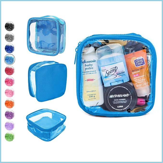 EzPacking Clear TSA Approved 3-1-1 Travel Toiletry Bag - Image 2