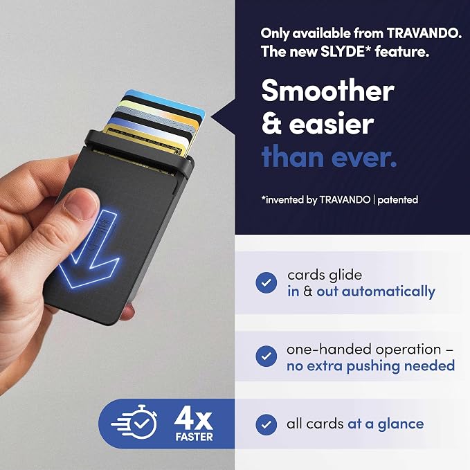 TRAVANDO SLYDE Aluminum Card Holder - Image 3