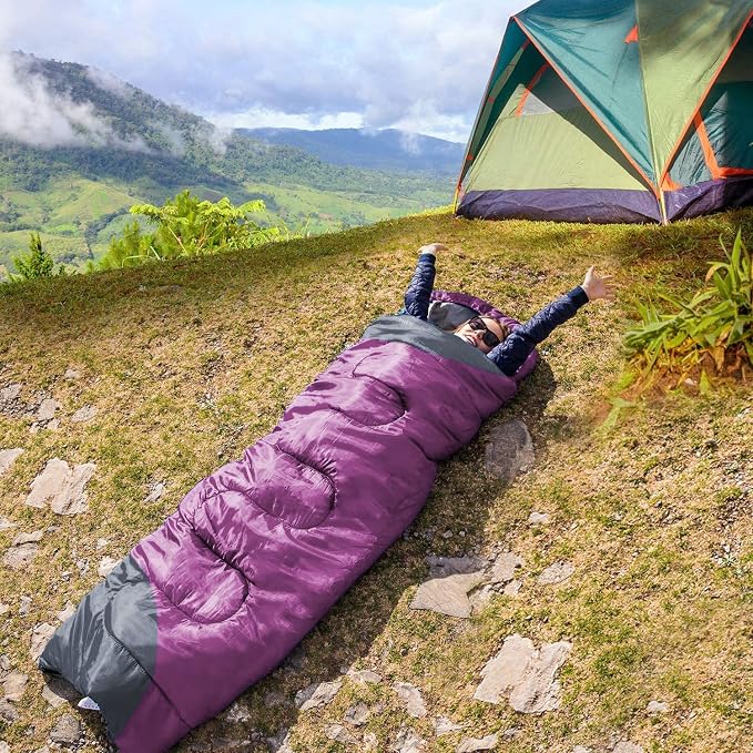 tuphen- Sleeping Bags for Adults Kids Boys Girls Backpacking Hiking Camping - Image 5