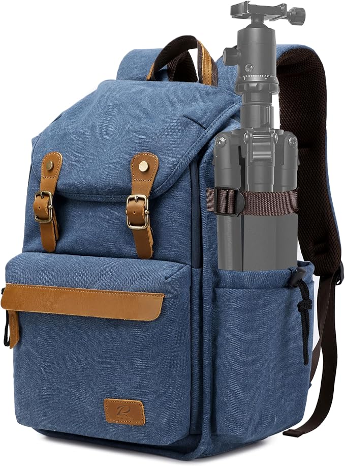 Padwa Lifestyle Blue Camera Backpack - Image 9