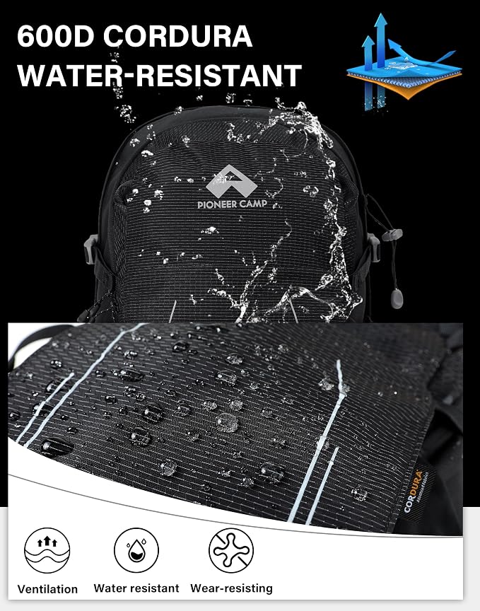 Pioneer Camp Hiking Backpack 22L Small Hiking Hydration Gear Lightweight - Image 4